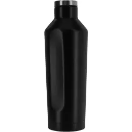 Argaki Santhome Stainless Steel Bottle, Notebook & Pen Gift Set Water Bottle Black